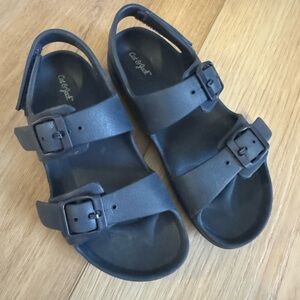 Cat & Jack Navy Ade Footbed Kids Sandals